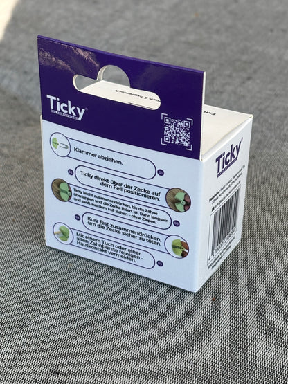 Ticky DER ZECKENFRESSER - die 3-IN-1 LÖSUNG GEGEN ZECKEN Für Hunde und Katzen